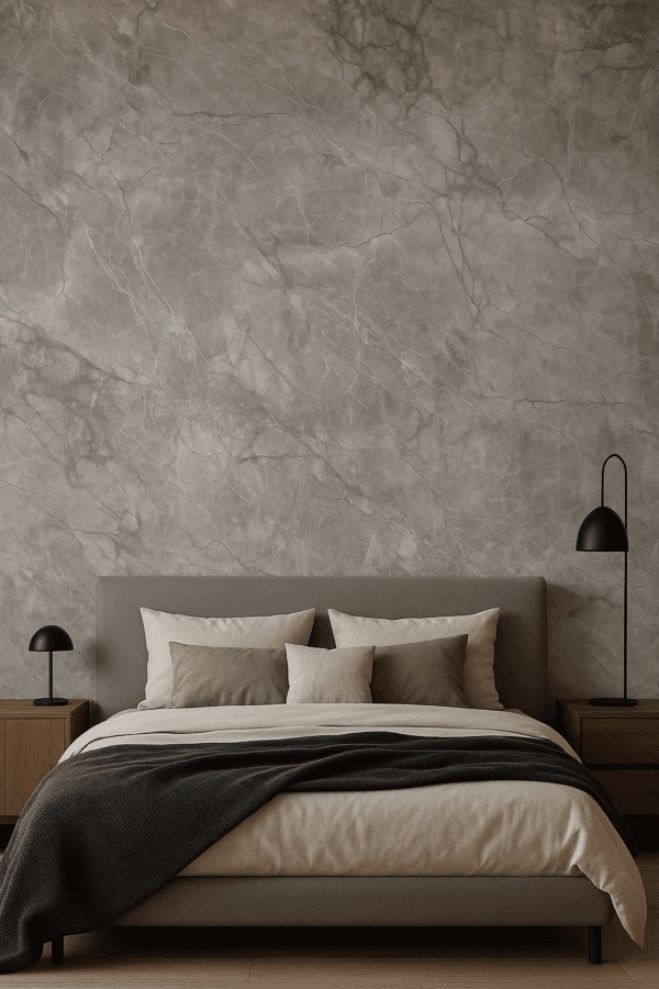 Frost Marble PVC wandpaneel 122x280 cm – marmerlook matte afwerking