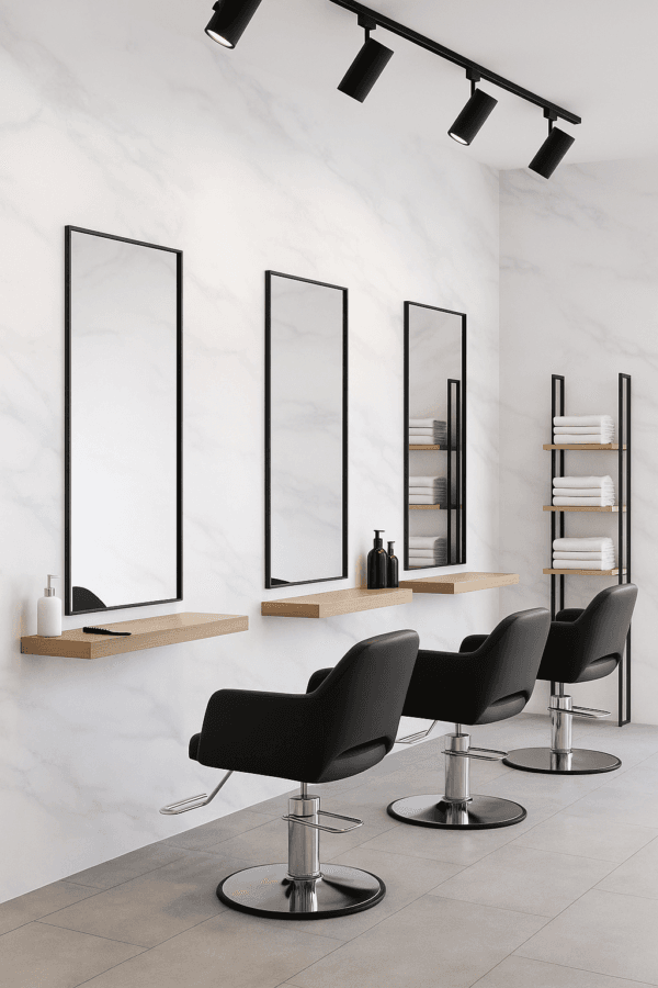 White Cloud Marble PVC wandplaat – wit marmerdesign 280x122 cm – 3 mm dik – matte afwerking