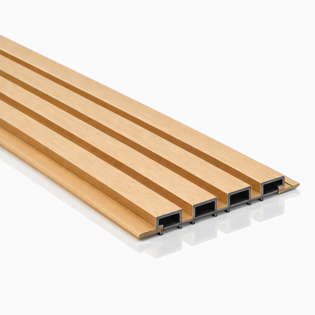 Composiet gevelbekleding teak 290x22 cm