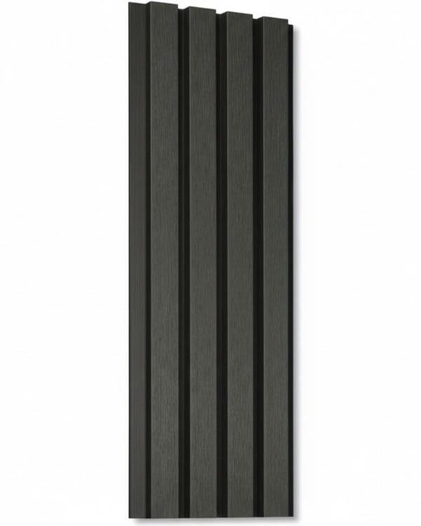 Composiet gevelbekleding zwart mat 290x22 cm