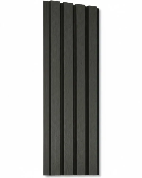 Composiet gevelbekleding zwart mat 290x22 cm