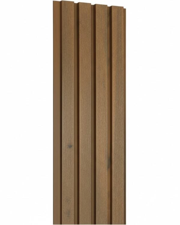 Composiet gevelbekleding Classic Teak 290x22 cm
